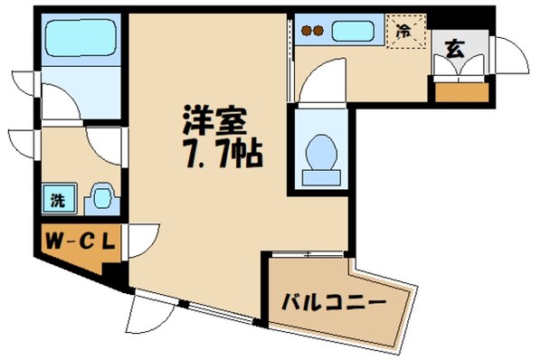 ゼルコバ上高井戸の物件間取画像